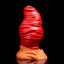 Oieffur Fantasy Dildo mirror anal plug designed to mimic anal prolapse, featuring sculpted detail and expandable design for adult use.