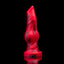Firewolf wolf and dog silicone dildo by Oieffur, sculpted surface, defined design, and natural coloring.