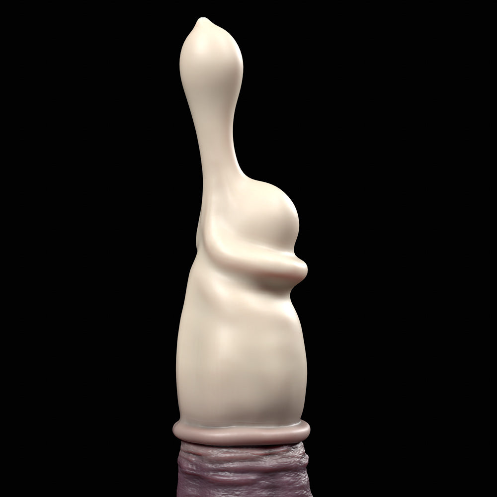 Milked | リアル系コンドームプレイ プラチナシリコーンディルド — First Edition 先行予約