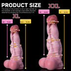Horse Spirit Dildo by Oieffur, sculpted adult toy with defined shaft design on a neutral background.