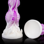 Oieffur Stardust Shuttle alien fantasy dildo with beads and prostate stimulation, featuring sculpted design and flexible shape.