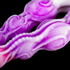 Oieffur Stardust Shuttle fantasy dildo with beads and prostate stimulation, featuring a sleek, sculpted design for adult pleasure.