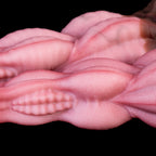 Oieffur Nagaros feathered serpent fantasy dildo made of platinum silicone, detailed serpent design, flexible and smooth.