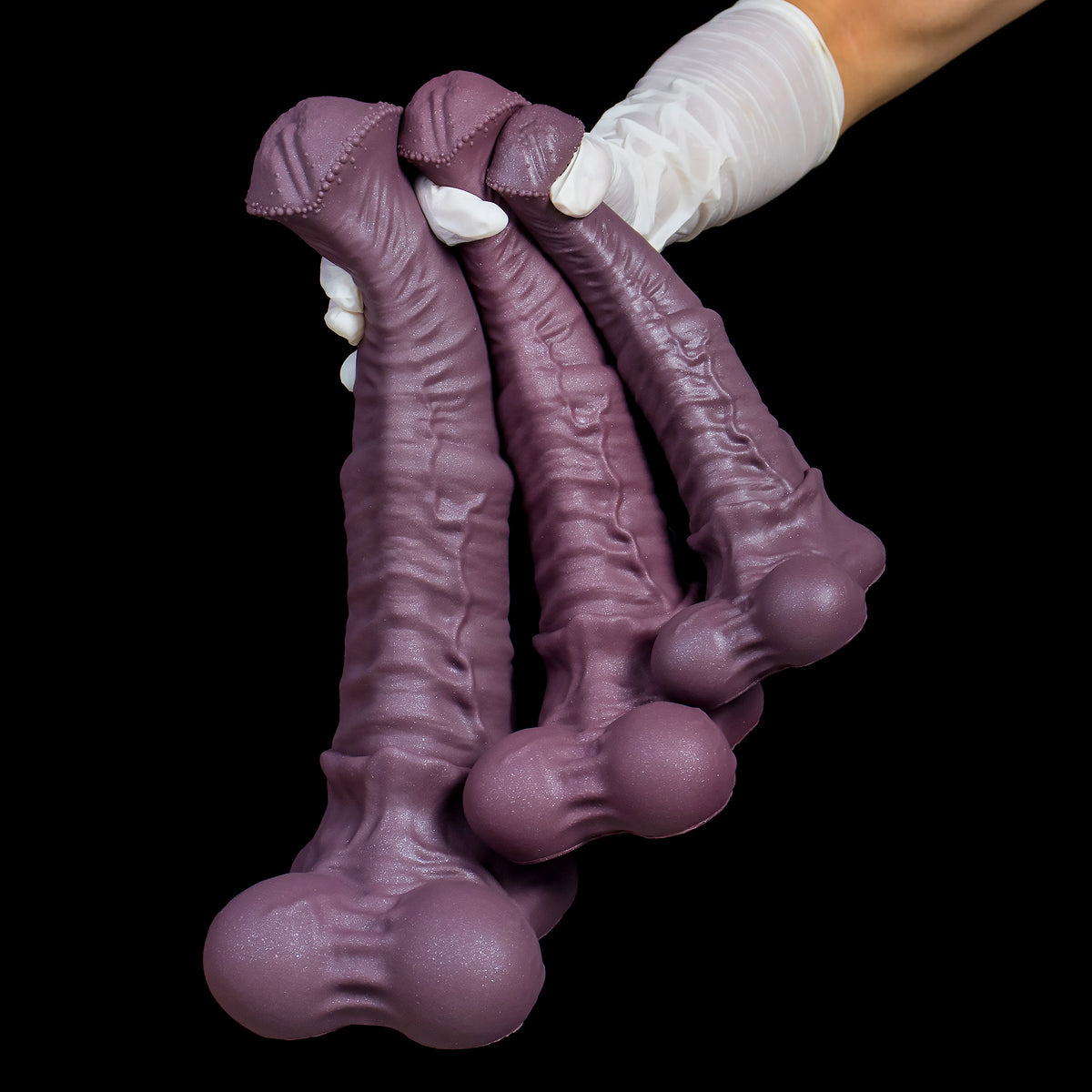 Centaur Horse dildo made of safe platinum silicone from Oieffur, featuring detailed horse anatomy and sculpted surface.