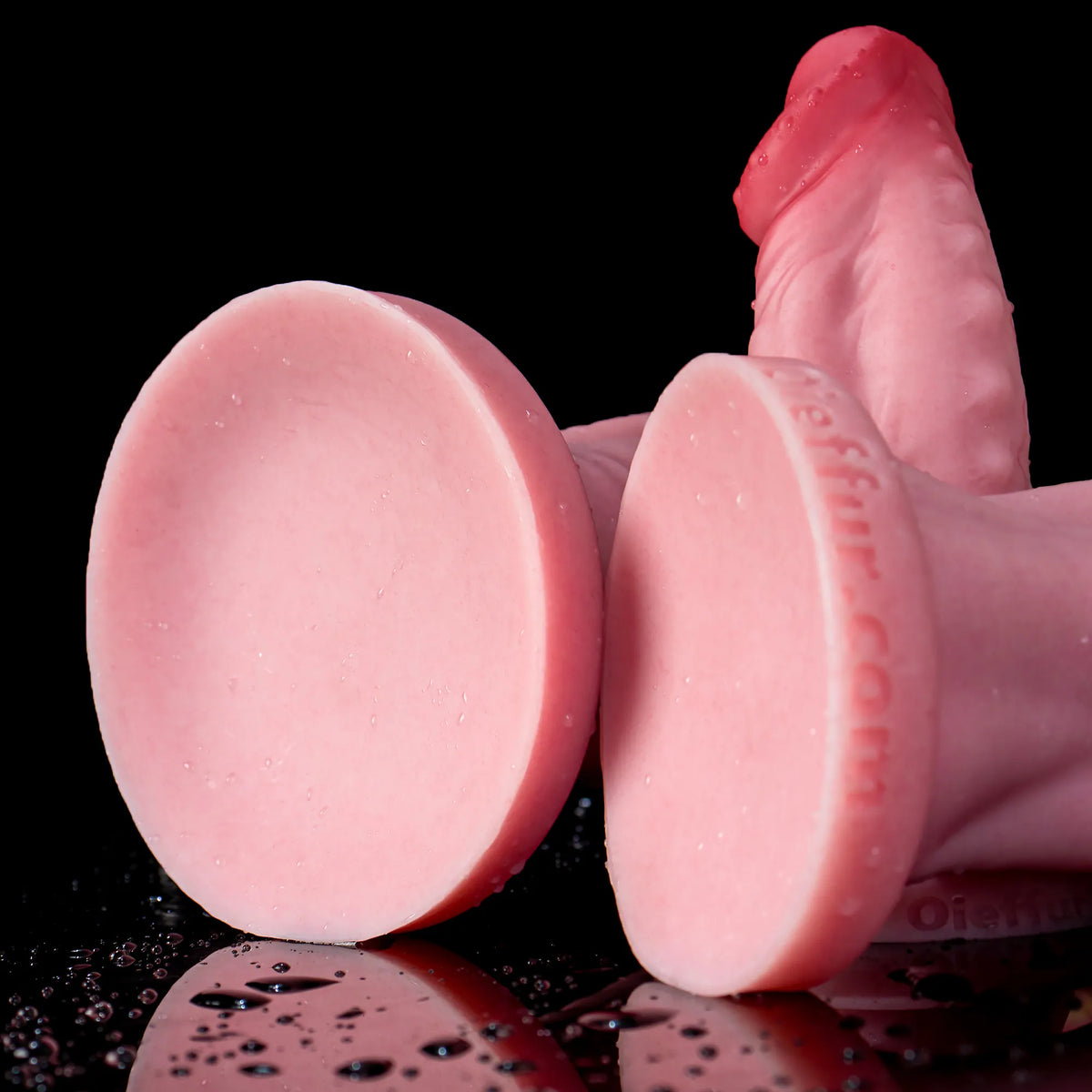 Realistic Sword Demon Giant Dildo with strong suction cup from Oieffur, featuring sculpted detailing for a lifelike feel.