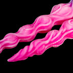 Oieffur Stardust Shuttle alien fantasy dildo with beads and prostate stimulation features, sculpted design and defined surface.