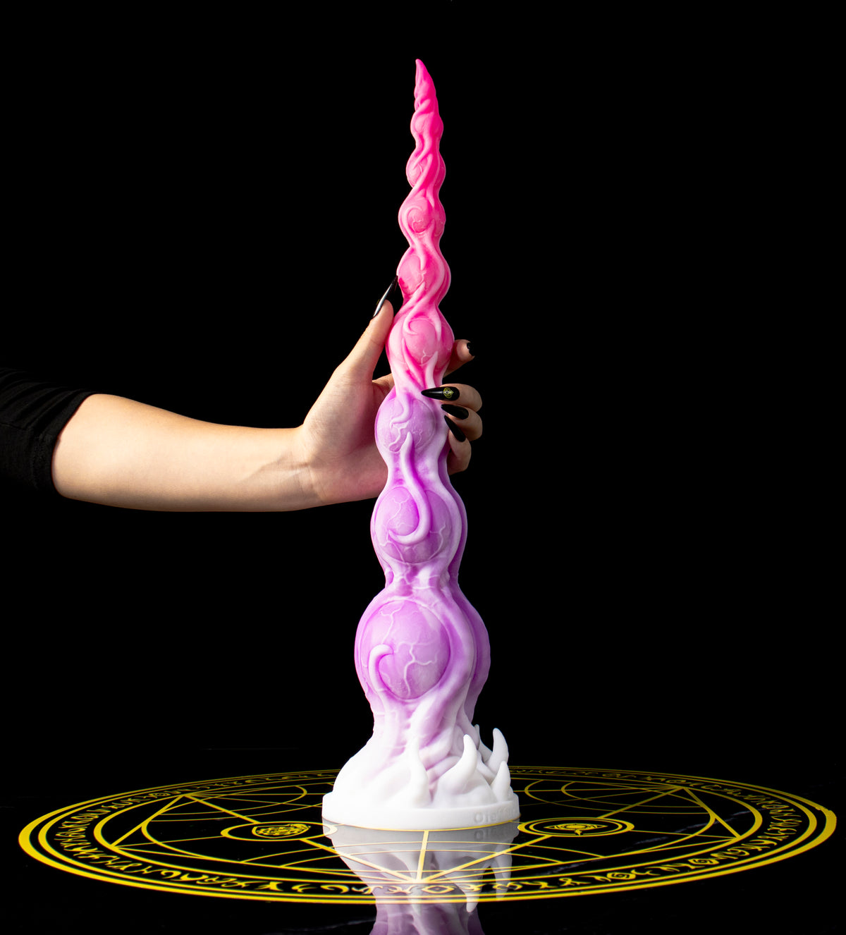Stardust Shuttle Beaded Alien Dildo