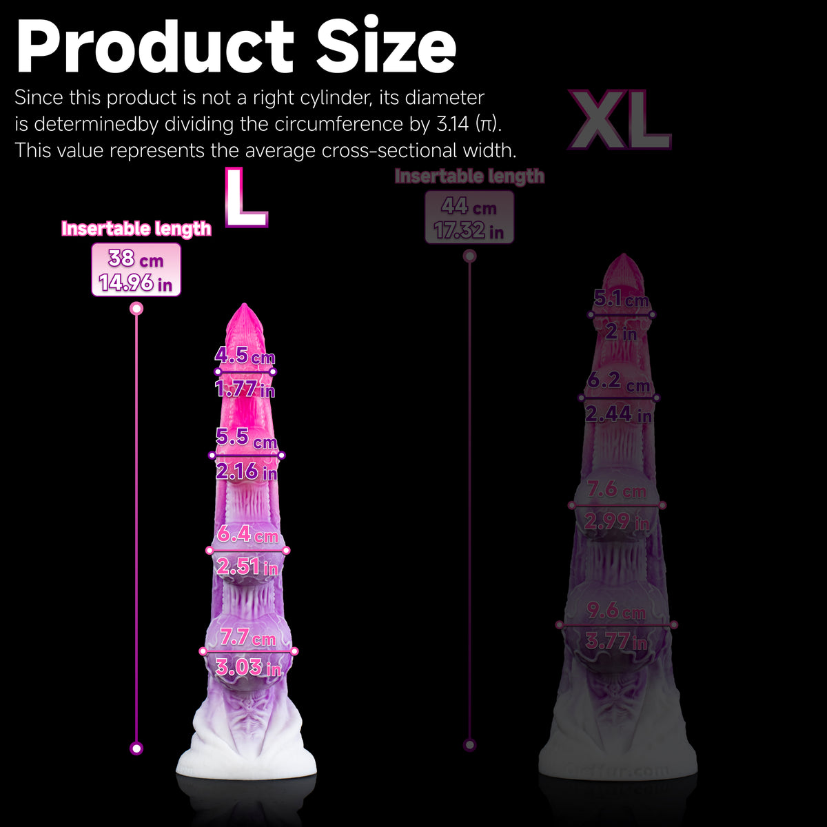 Oieffur Bloom-Parasite fantasy dildo for deep prostate and G-spot stimulation, featuring detailed, sculpted design and smooth surface.