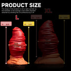 Oieffur Fantasy Dildo mirror anal plug designed to mimic anal prolapse for gradual expansion and stimulation.