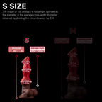 Vargrahl Hundedildo mit Knoten