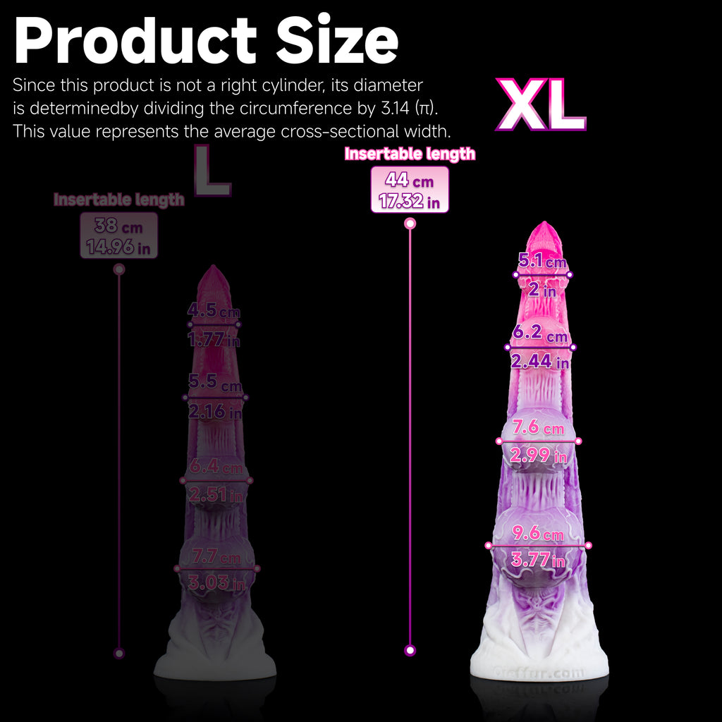 Oieffur The Bloom-Parasite fantasy dildo designed for deep prostate and G-spot stimulation, featuring an intricate, sculpted design.
