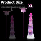 Oieffur The Bloom-Parasite fantasy dildo designed for deep prostate and G-spot stimulation, featuring an intricate, sculpted design.