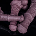 Centaur Horse Fantasy Dildo by Oieffur made of safe platinum silicone with sculpted detailing for enhanced sensation.