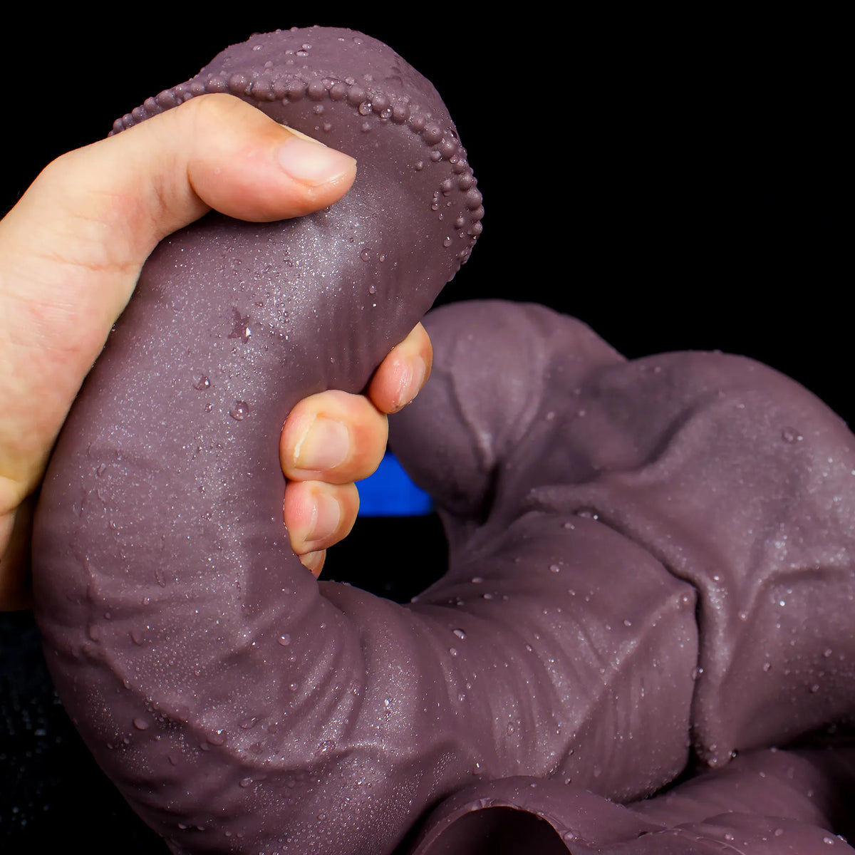 Centaur Horse dildo from Oieffur, made of safe platinum silicone with sculpted surface for fantasy pleasure.