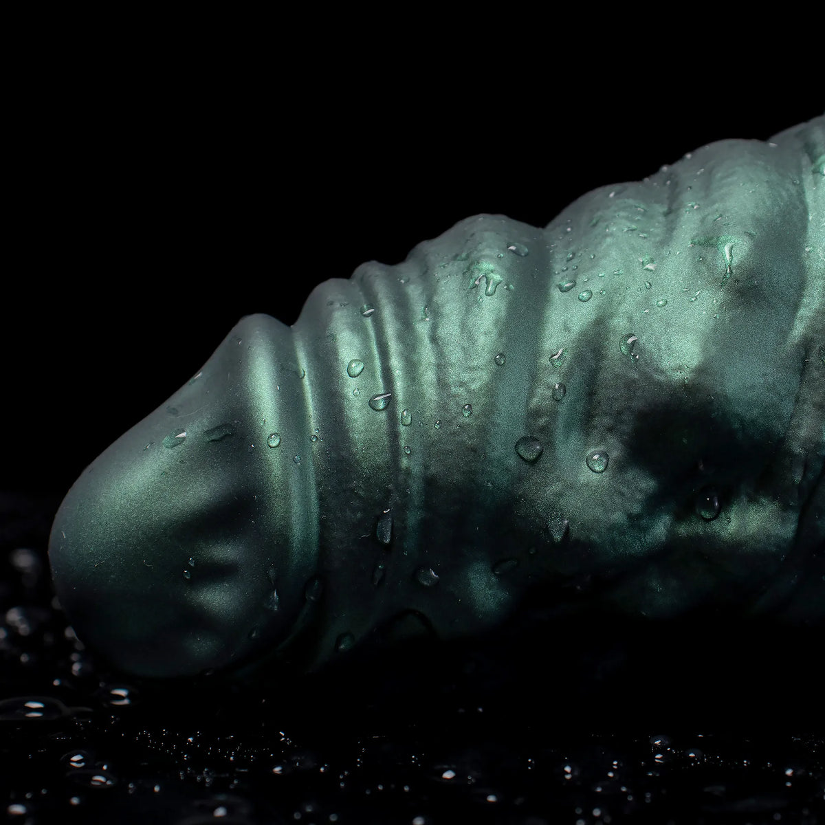 Oieffur Nexus Node Monster Toy fantasy dildo with alien-inspired sculpting in platinum silicone, detailed and sculpted design.